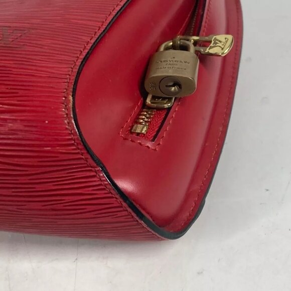 LOUIS VUITTON M52237 Epi Mabillon bag Backpack Epi Leather Castilian Red - Picture 10 of 15